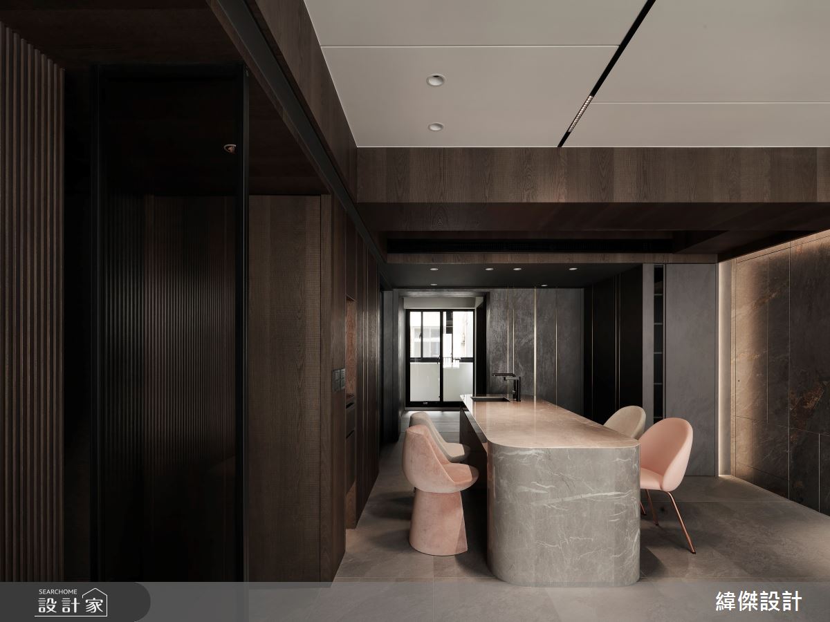 36坪老屋(41~50年)＿現代風餐廳中島案例圖片＿緯傑設計＿緯傑_34之18