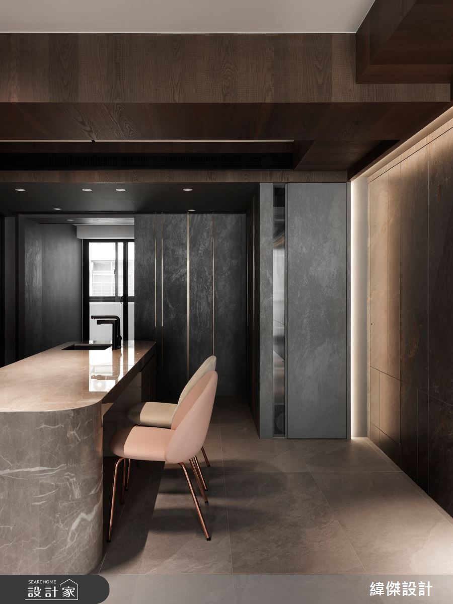 36坪老屋(41~50年)＿現代風餐廳中島案例圖片＿緯傑設計＿緯傑_34之21
