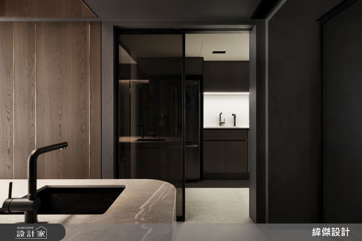 36坪老屋(41~50年)＿現代風餐廳廚房中島案例圖片＿緯傑設計＿緯傑_34之14