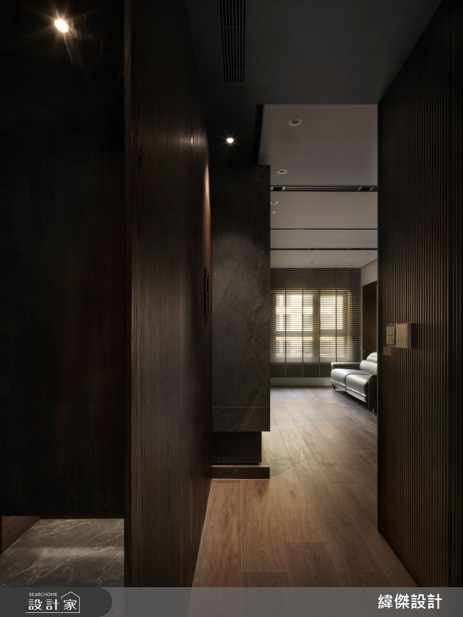 24坪新成屋(5年以下)＿現代風玄關客廳案例圖片＿緯傑設計＿緯傑_35之1