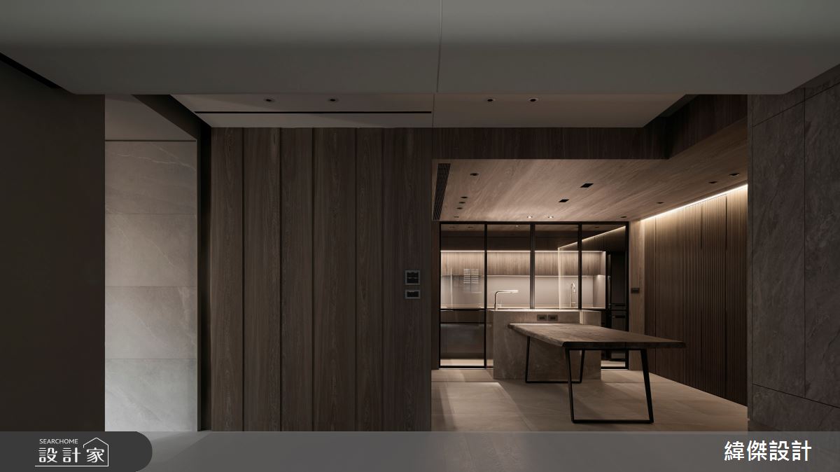 36坪老屋(41~50年)＿現代風餐廳中島案例圖片＿緯傑設計＿緯傑_36之9