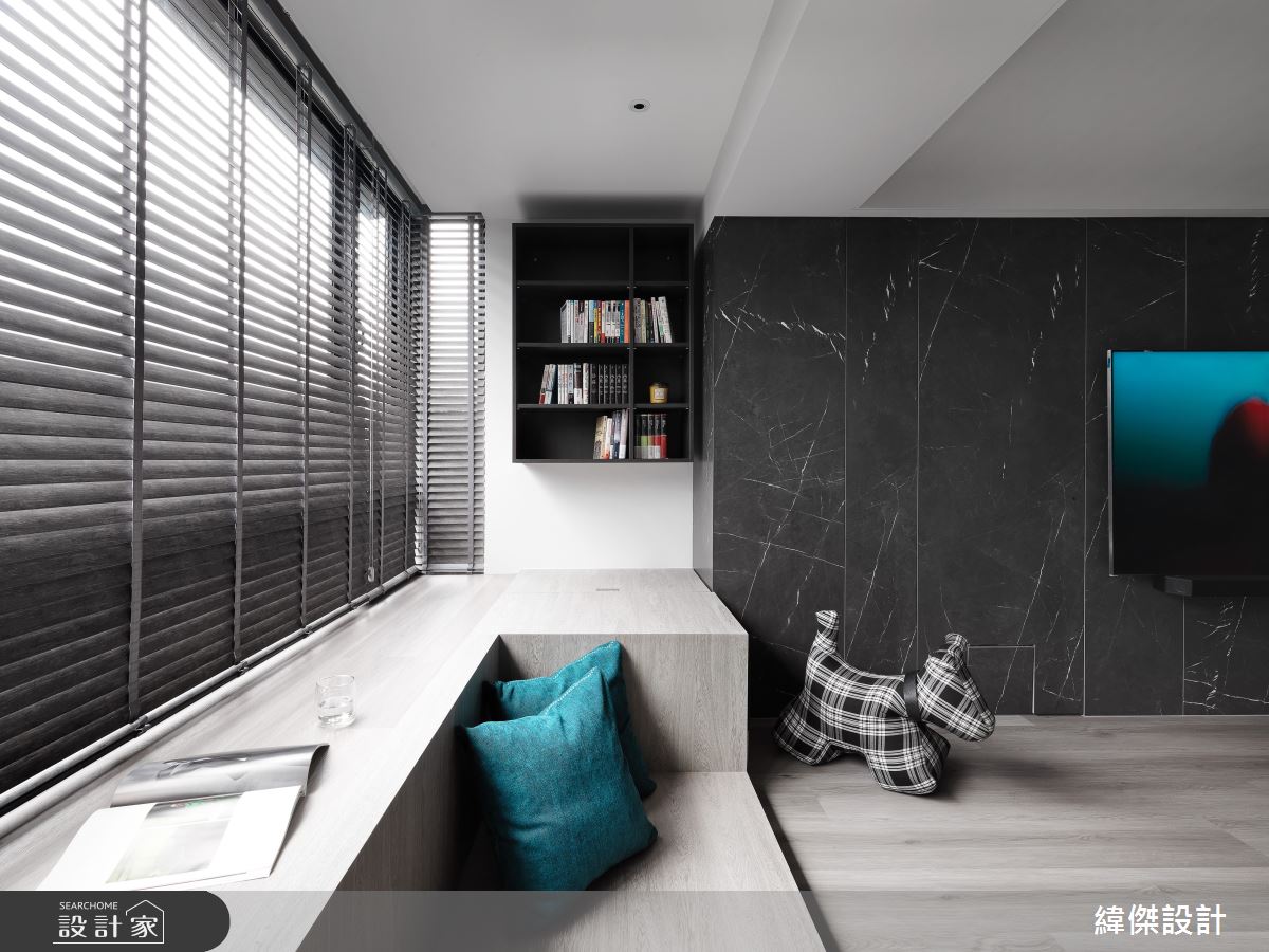 30坪老屋(16~30年)＿現代風客廳臥榻案例圖片＿緯傑設計＿緯傑_37之3