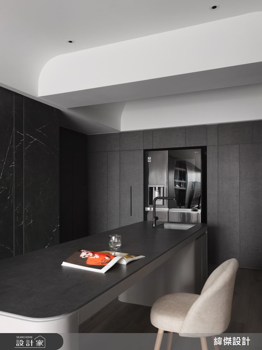 30坪老屋(16~30年)＿現代風餐廳中島案例圖片＿緯傑設計＿緯傑_37之10