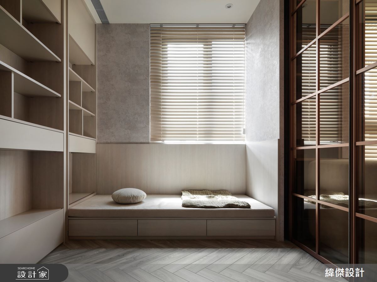 24坪毛胚屋＿現代人文風書房臥榻案例圖片＿緯傑設計＿緯傑_42之36