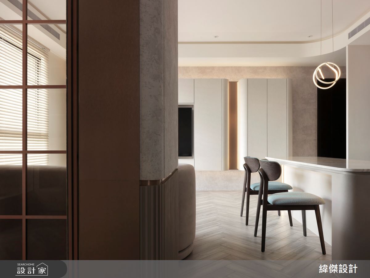 24坪毛胚屋＿現代人文風吧檯中島案例圖片＿緯傑設計＿緯傑_42之16