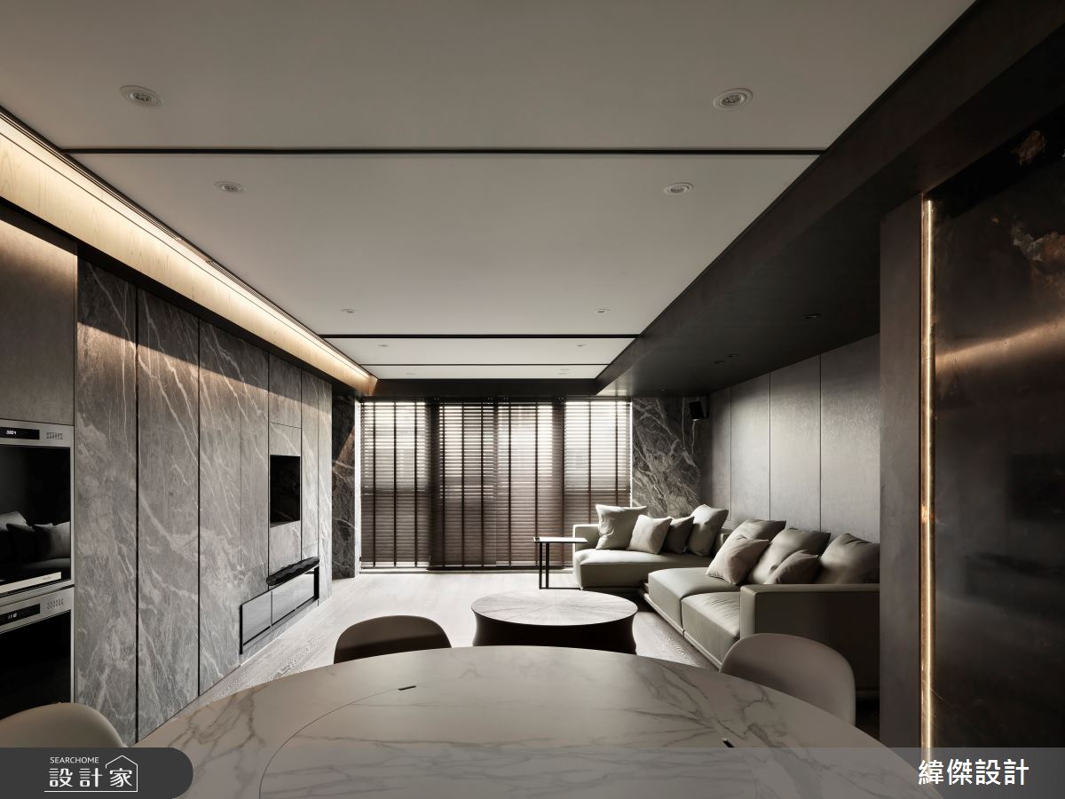 80坪老屋(16~30年)＿現代人文風客廳餐廳案例圖片＿緯傑設計＿緯傑_43之5