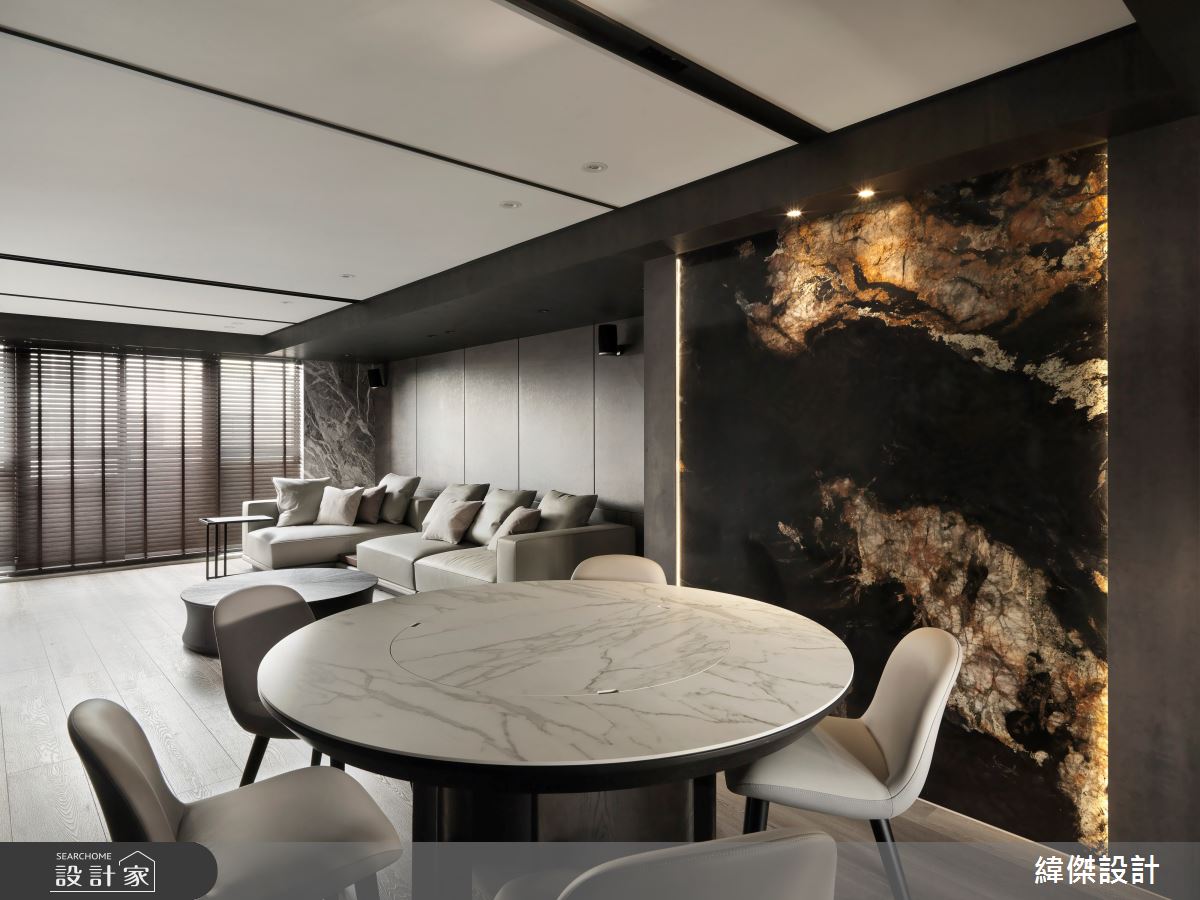 80坪老屋(16~30年)＿現代人文風客廳餐廳案例圖片＿緯傑設計＿緯傑_43之6