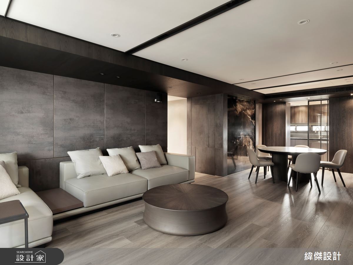 80坪老屋(16~30年)＿現代人文風客廳餐廳廚房案例圖片＿緯傑設計＿緯傑_43之9