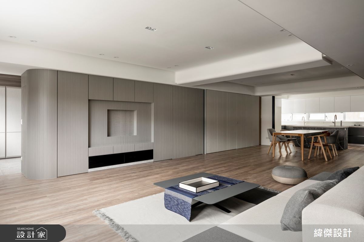 70坪老屋(16~30年)＿現代人文風客廳餐廳案例圖片＿緯傑設計＿緯傑_44之9