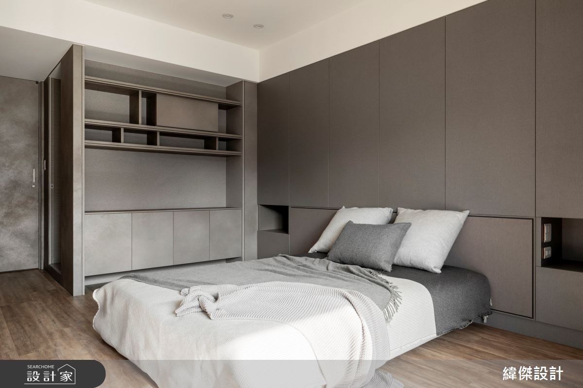 70坪老屋(16~30年)＿現代人文風臥室案例圖片＿緯傑設計＿緯傑_44之16