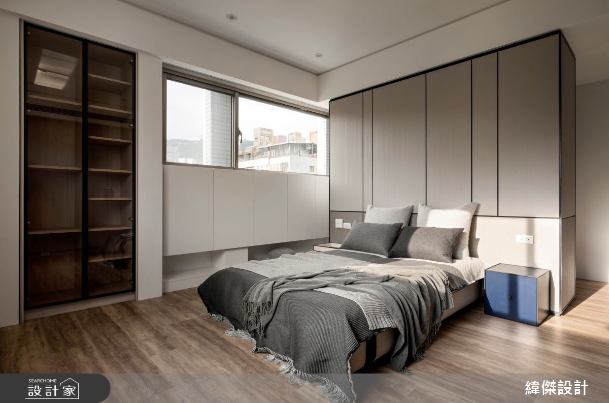 70坪老屋(16~30年)＿現代人文風臥室案例圖片＿緯傑設計＿緯傑_44之17