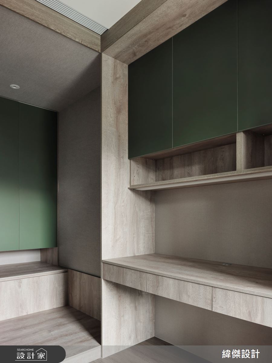 30坪毛胚屋＿現代人文風臥室書房案例圖片＿緯傑設計＿緯傑_45之22