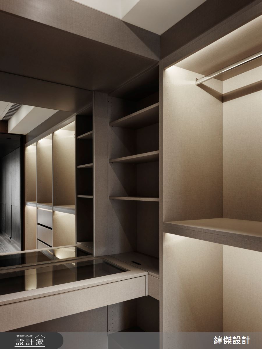 30坪毛胚屋＿現代人文風更衣間案例圖片＿緯傑設計＿緯傑_45之18