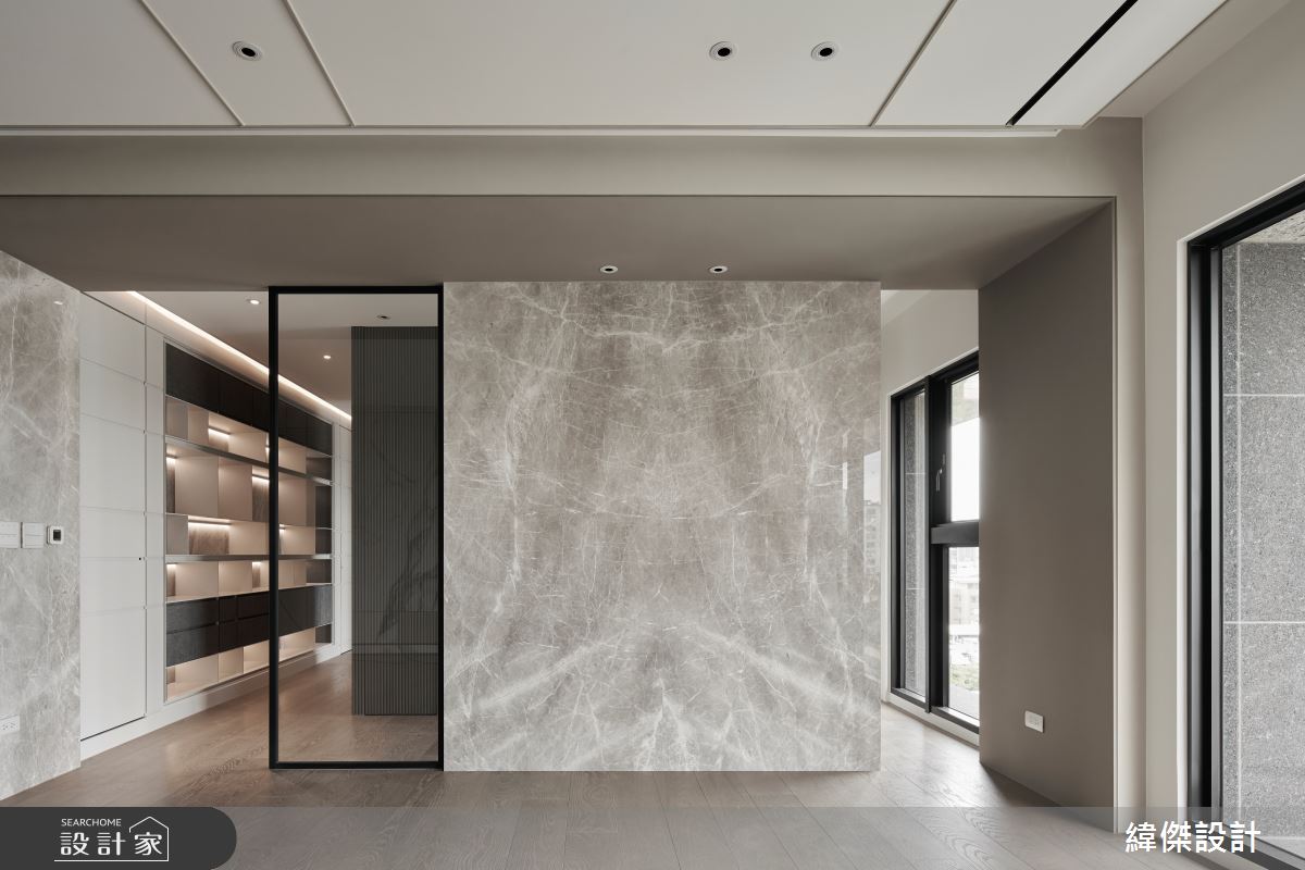 36坪新成屋(5年以下)＿現代風客廳走廊案例圖片＿緯傑設計＿緯傑_46之7
