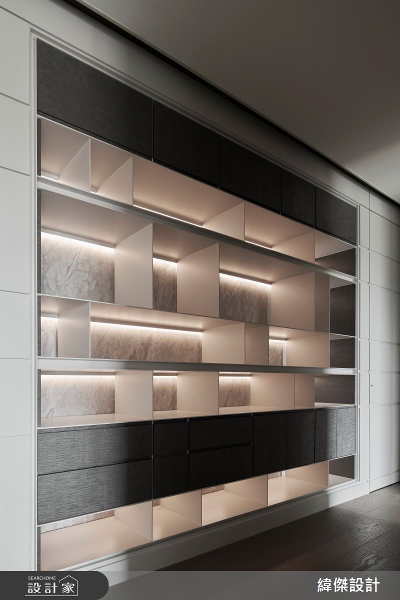 36坪新成屋(5年以下)＿現代風書房案例圖片＿緯傑設計＿緯傑_46之10