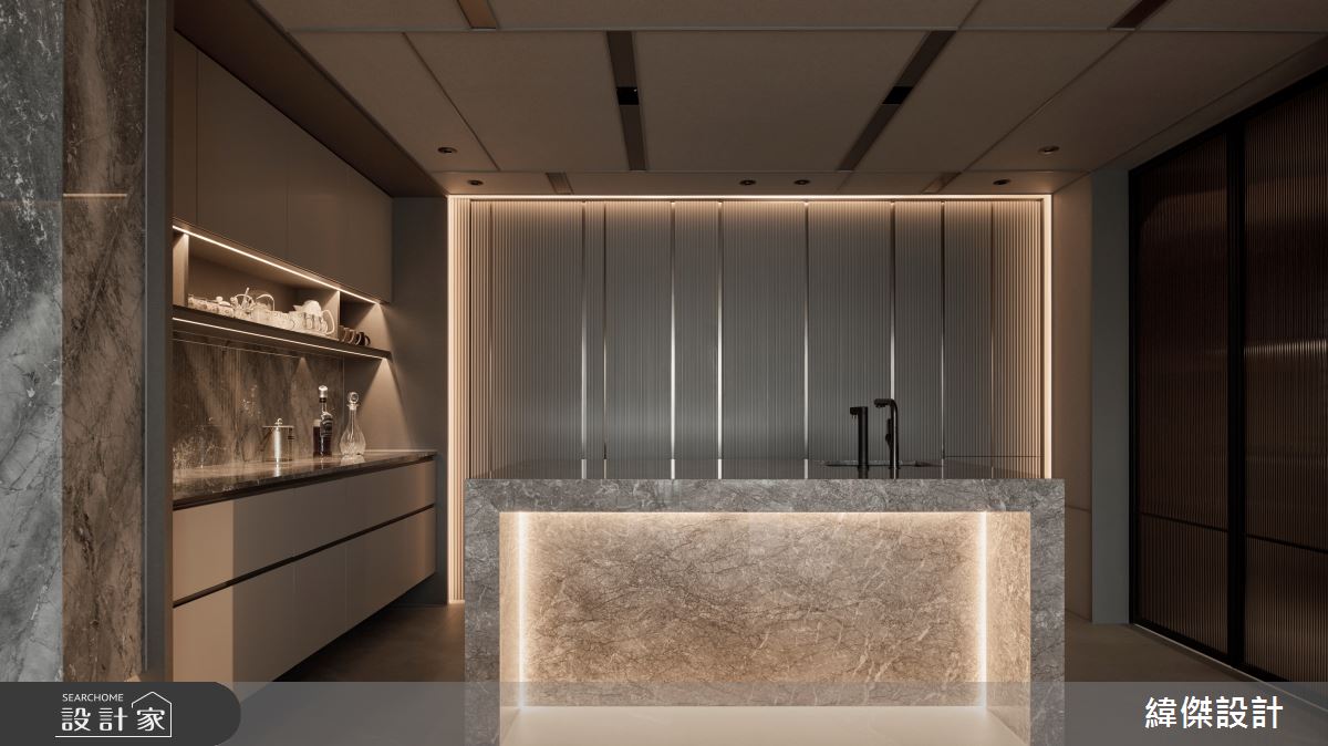 124坪預售屋＿現代風中島案例圖片＿緯傑設計＿緯傑_48之9