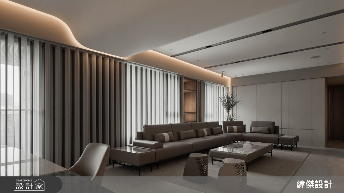 124坪預售屋＿現代風客廳案例圖片＿緯傑設計＿緯傑_48之13