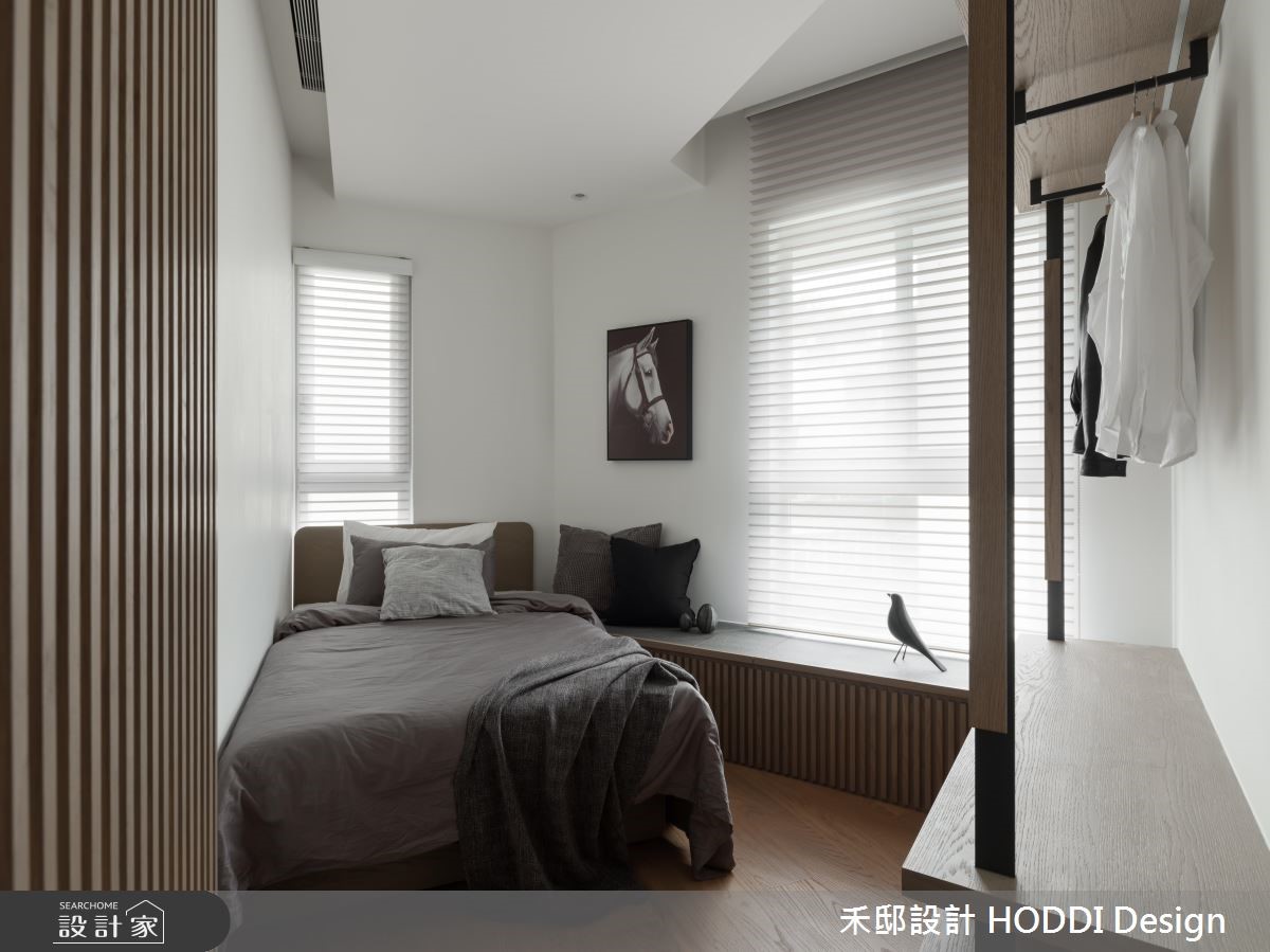 20坪新成屋(5年以下)＿現代風臥室臥榻案例圖片＿禾邸設計 HODDI Design＿禾邸_02之3962