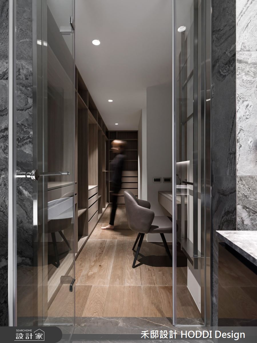 35坪新成屋(5年以下)＿現代風更衣間案例圖片＿禾邸設計 HODDI Design＿禾邸_06之10