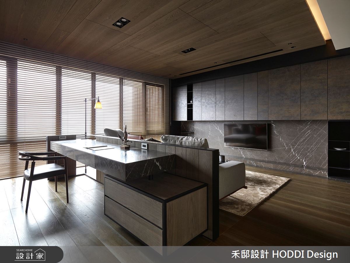 40坪新成屋(5年以下)＿現代風客廳書房案例圖片＿禾邸設計 HODDI Design＿禾邸_07之5