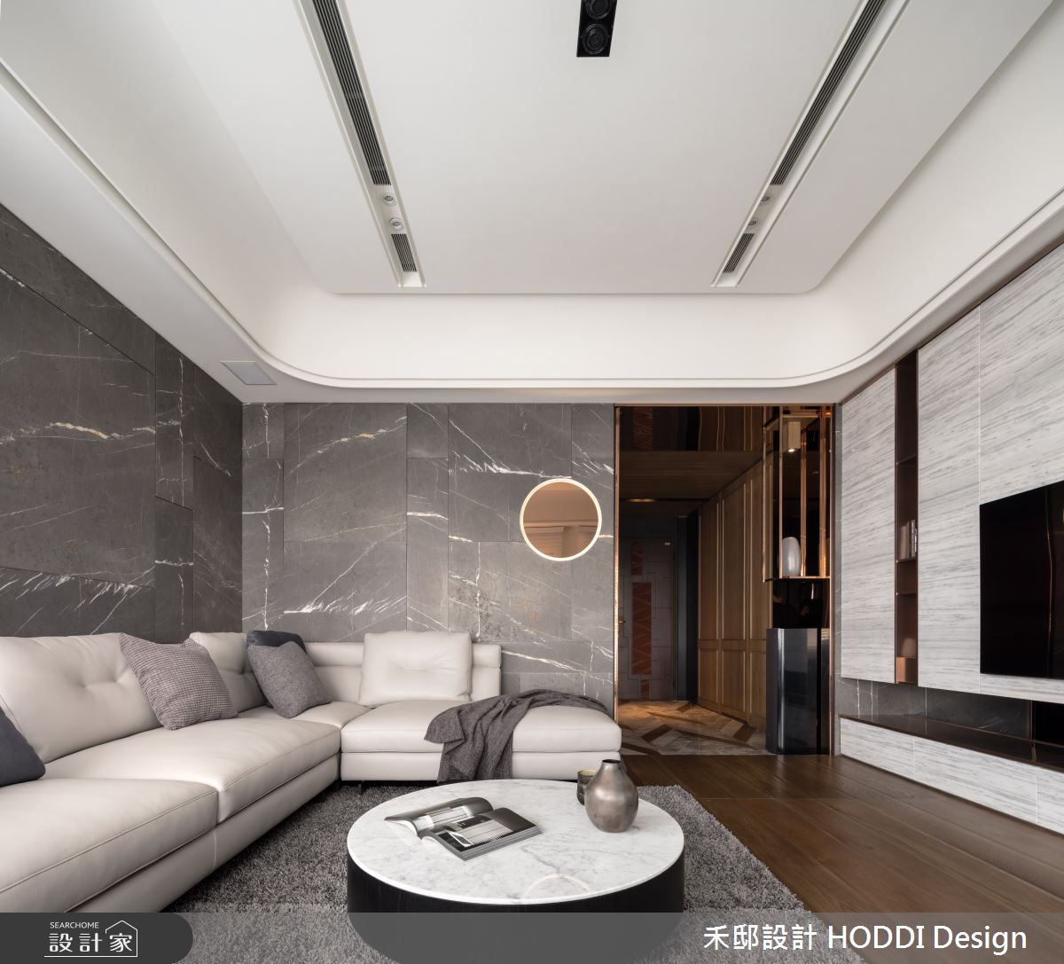 40坪新成屋(5年以下)＿新中式風客廳案例圖片＿禾邸設計 HODDI Design＿禾邸_08之2