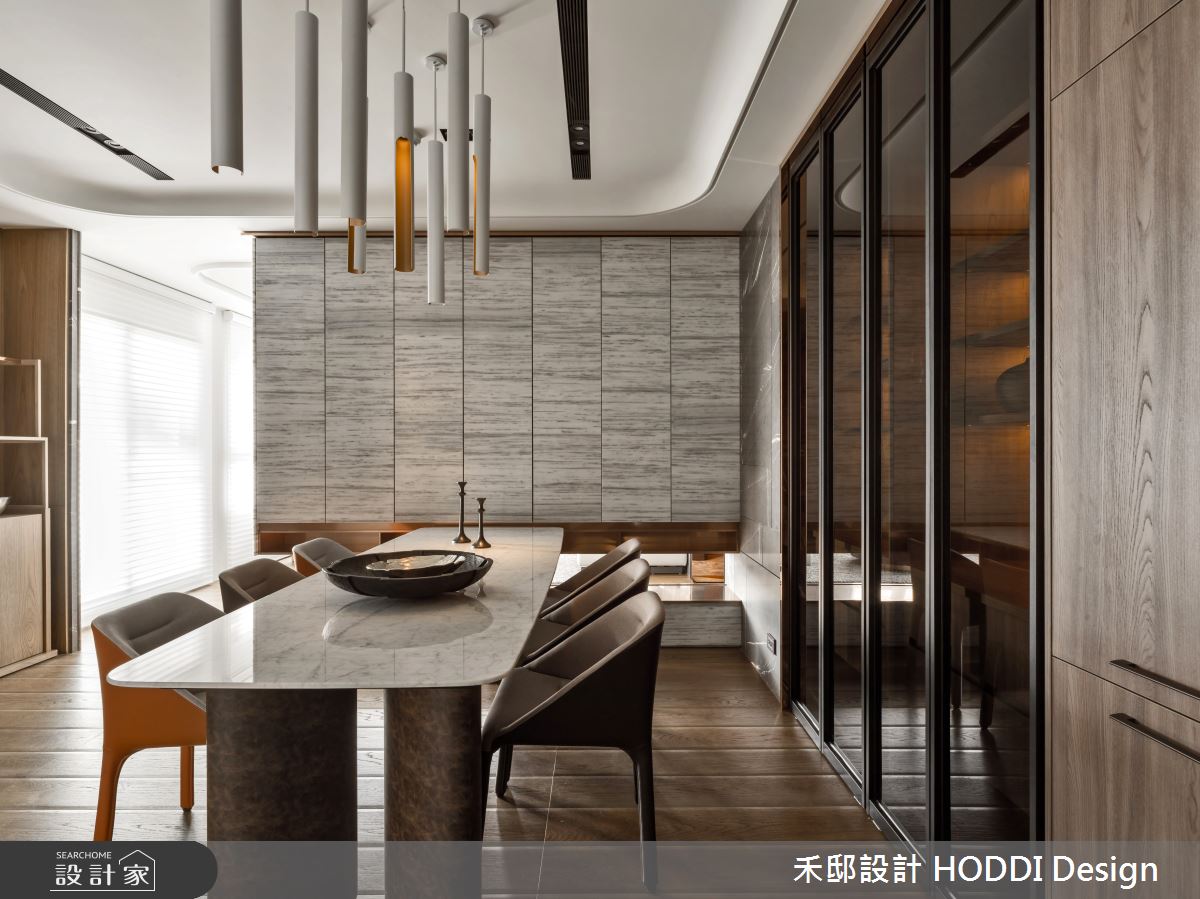 40坪新成屋(5年以下)＿新中式風餐廳案例圖片＿禾邸設計 HODDI Design＿禾邸_08之6