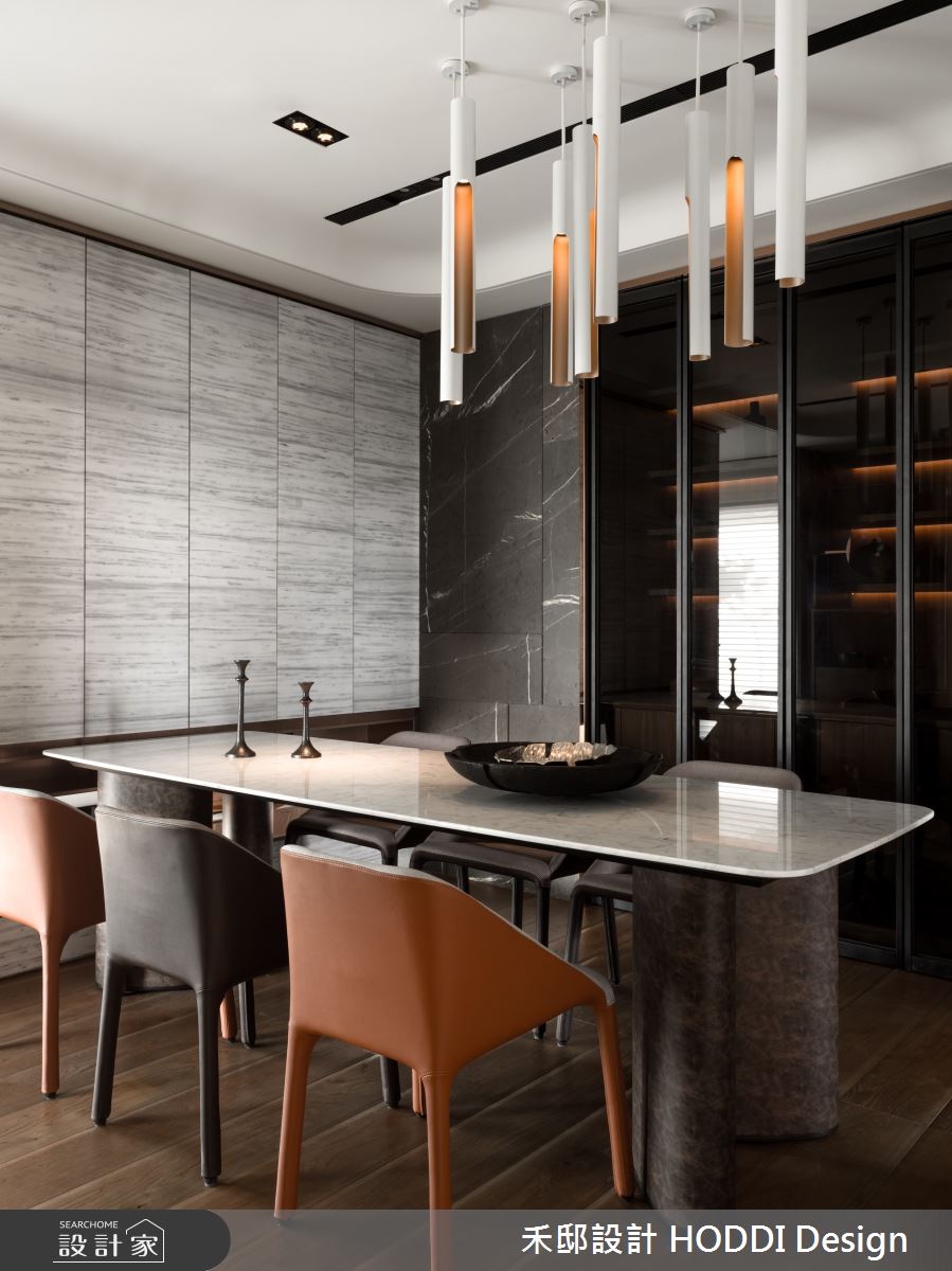 40坪新成屋(5年以下)＿新中式風餐廳案例圖片＿禾邸設計 HODDI Design＿禾邸_08之8