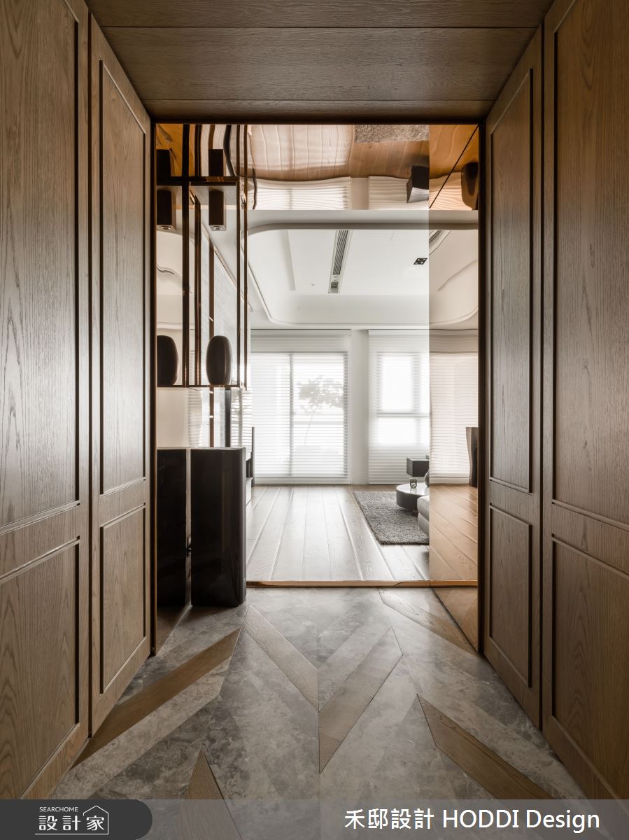 40坪新成屋(5年以下)＿新中式風玄關客廳案例圖片＿禾邸設計 HODDI Design＿禾邸_08之1
