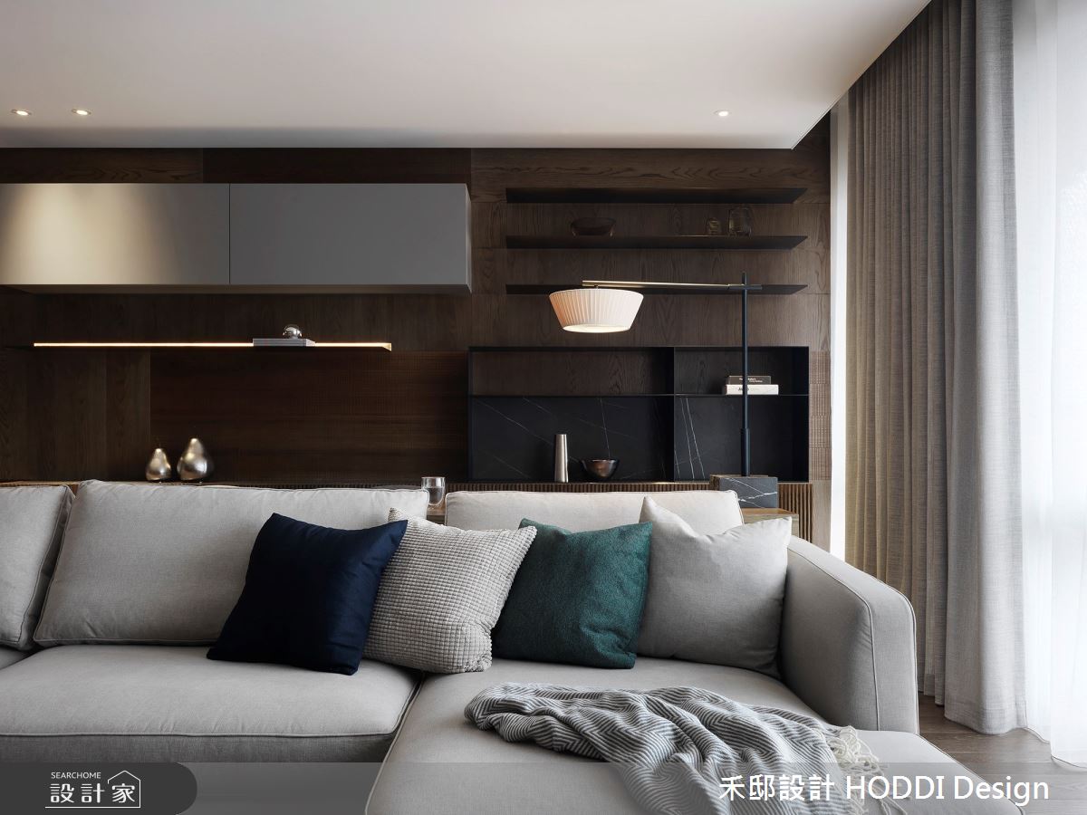 45坪新成屋(5年以下)＿現代風客廳案例圖片＿禾邸設計 HODDI Design＿禾邸_09之2