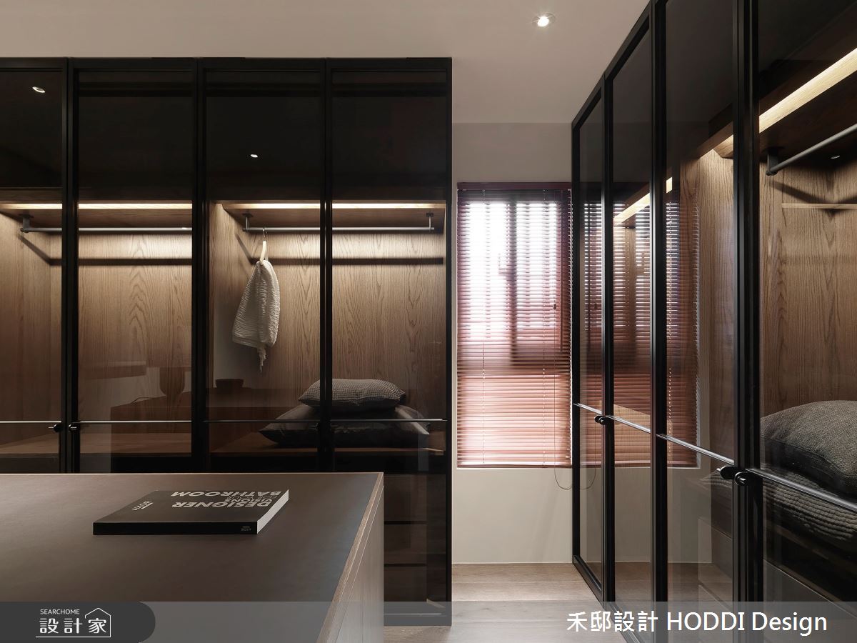 45坪新成屋(5年以下)＿現代風更衣間案例圖片＿禾邸設計 HODDI Design＿禾邸_09之12
