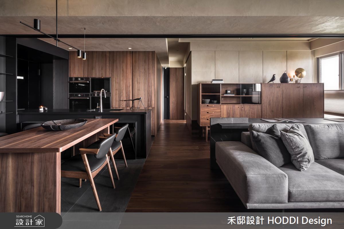 35坪新成屋(5年以下)＿現代風客廳餐廳案例圖片＿禾邸設計 HODDI Design＿禾邸_10之6