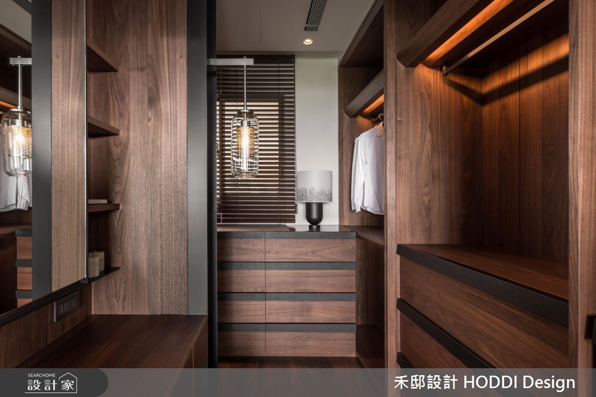 35坪新成屋(5年以下)＿現代風更衣間案例圖片＿禾邸設計 HODDI Design＿禾邸_10之16