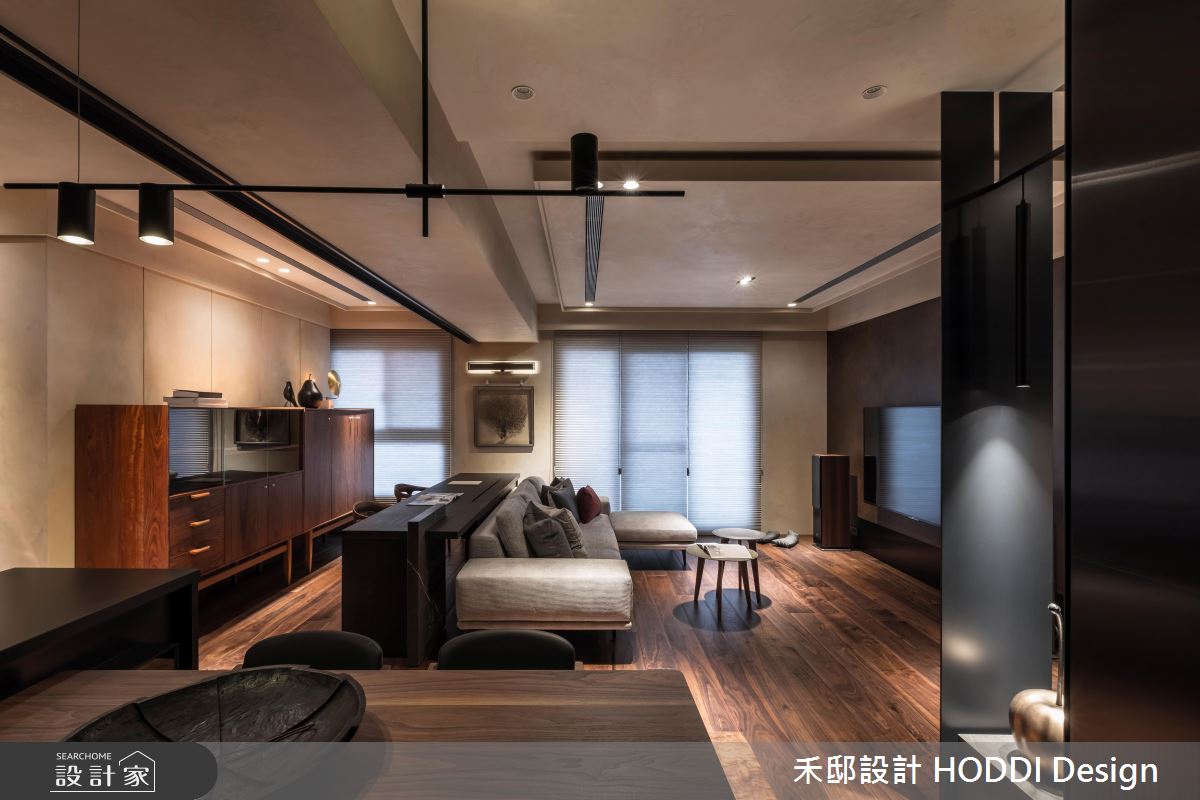 35坪新成屋(5年以下)＿現代風客廳案例圖片＿禾邸設計 HODDI Design＿禾邸_10之1