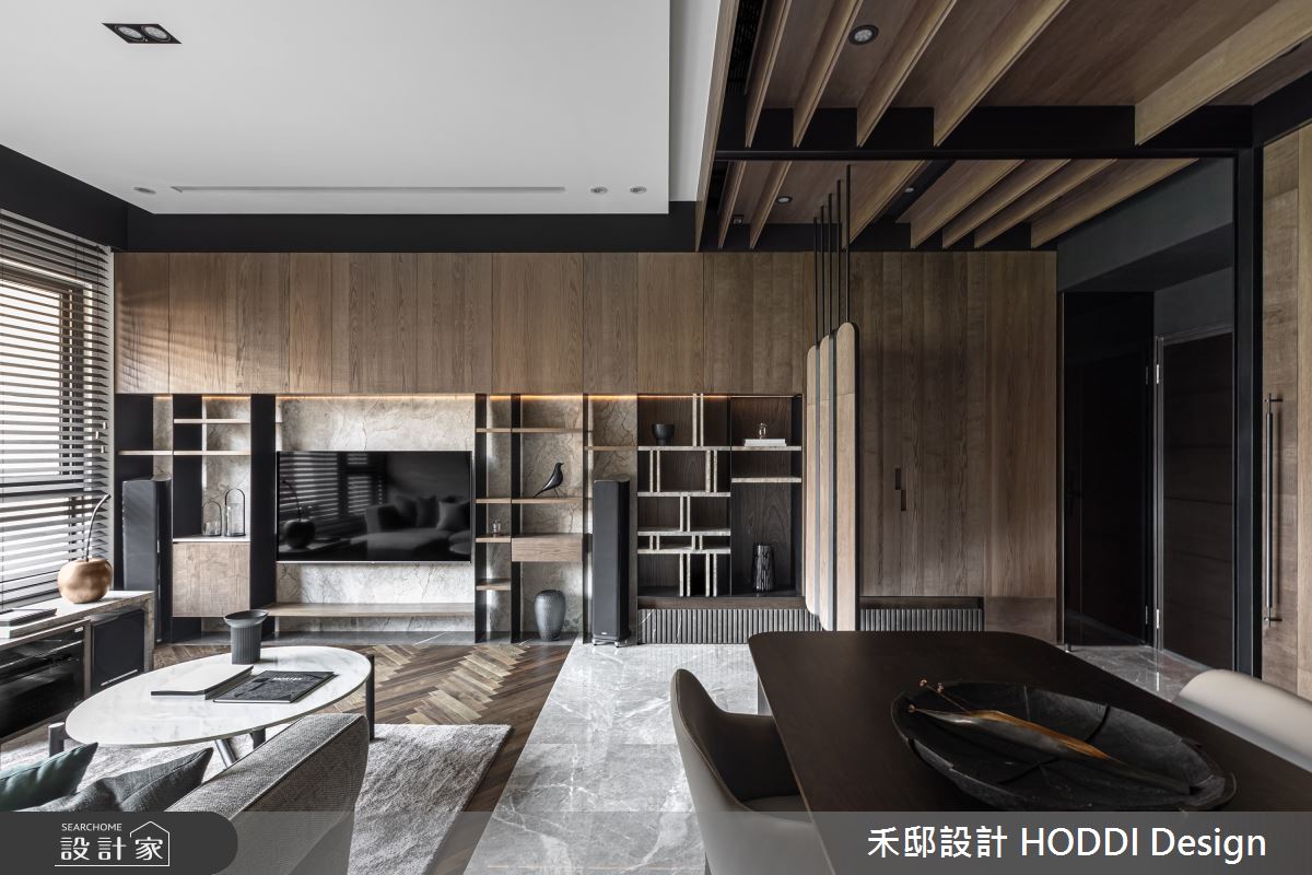 40坪新成屋(5年以下)＿混搭風客廳餐廳案例圖片＿禾邸設計 HODDI Design＿禾邸_13之9