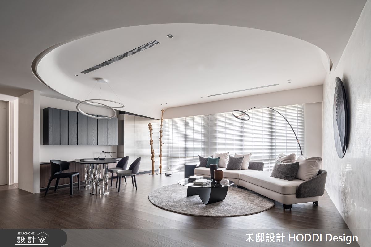 40坪新成屋(5年以下)＿混搭風客廳餐廳案例圖片＿禾邸設計 HODDI Design＿禾邸_14之4