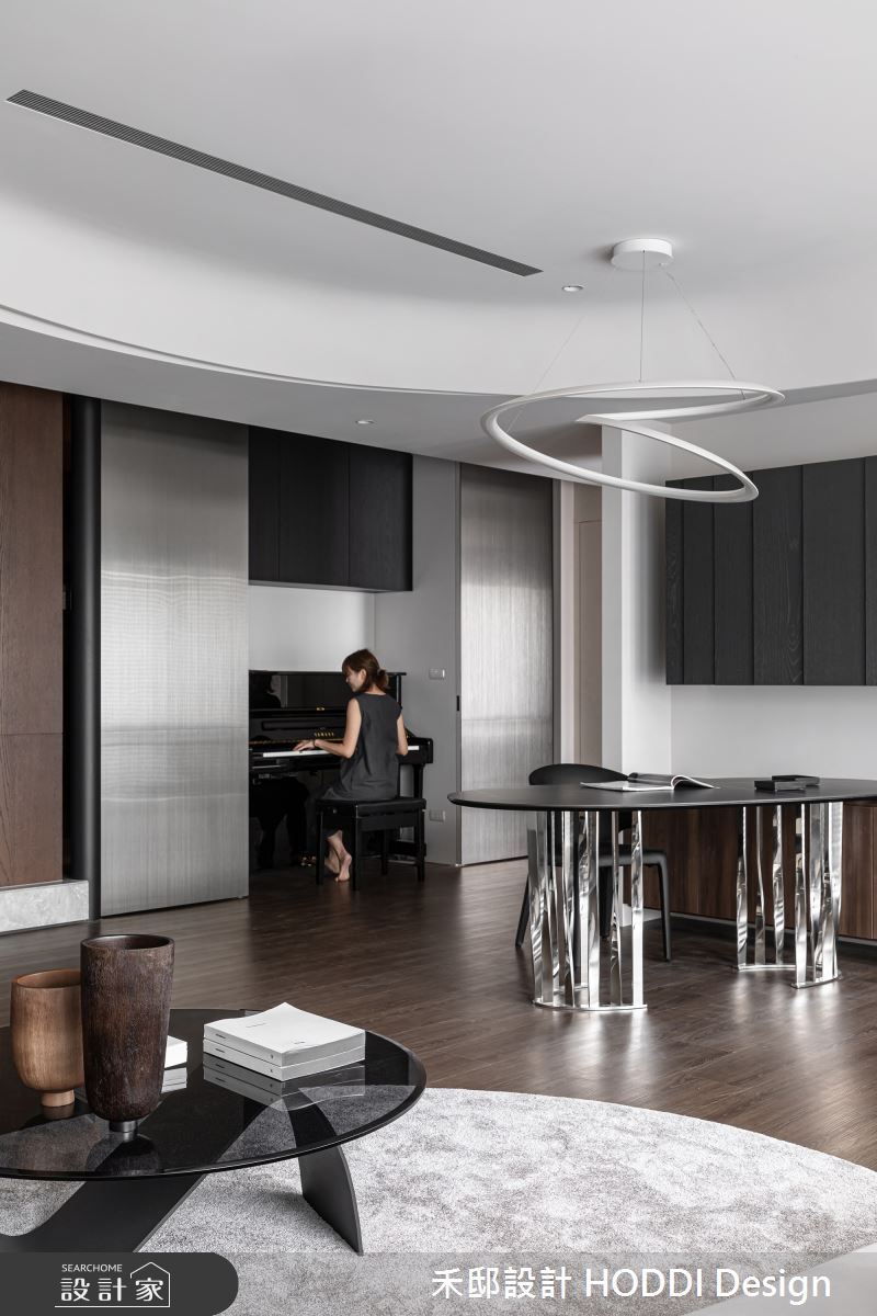 40坪新成屋(5年以下)＿混搭風客廳餐廳案例圖片＿禾邸設計 HODDI Design＿禾邸_14之10