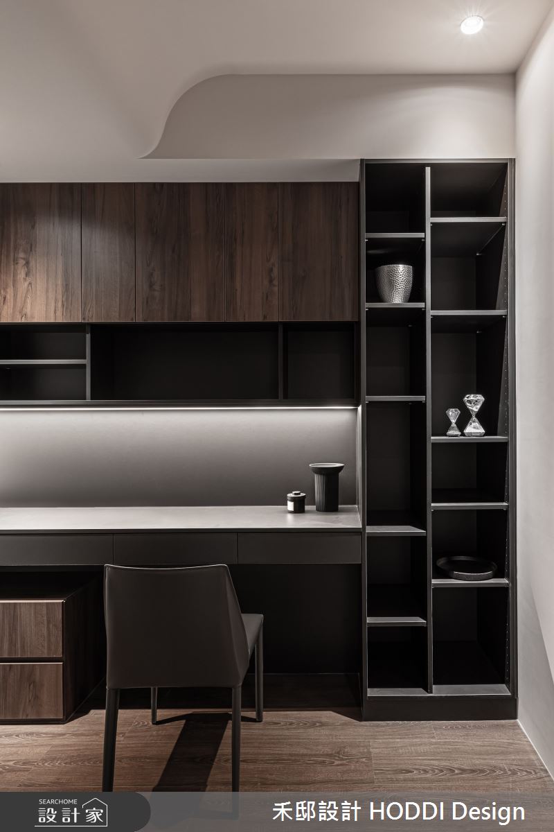 40坪新成屋(5年以下)＿混搭風書房案例圖片＿禾邸設計 HODDI Design＿禾邸_14之12