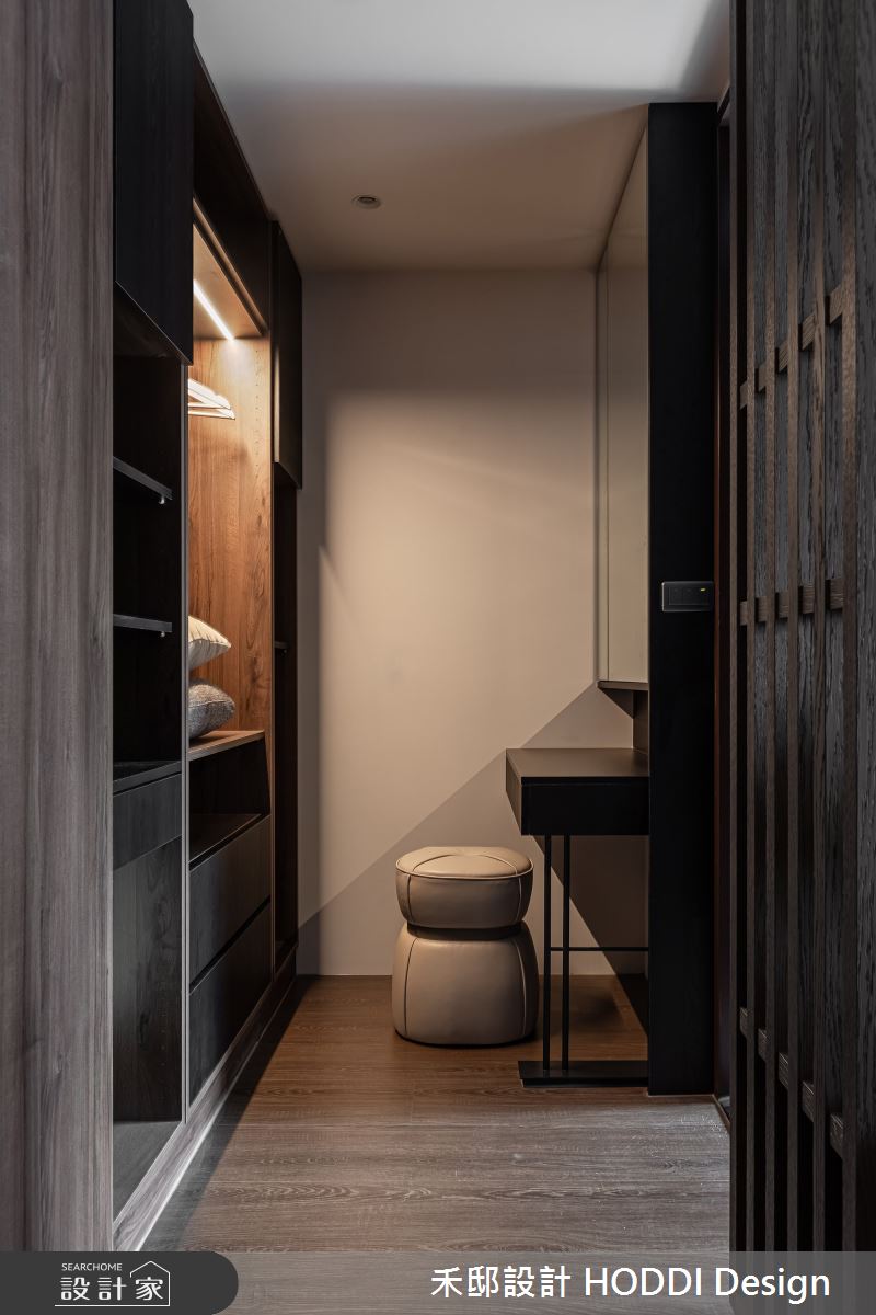40坪新成屋(5年以下)＿混搭風更衣間案例圖片＿禾邸設計 HODDI Design＿禾邸_14之15