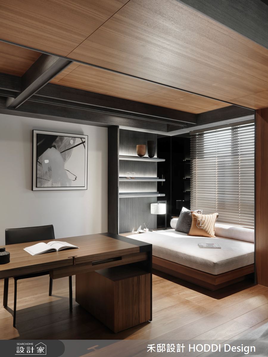 35坪中古屋(5~15年)＿現代風書房案例圖片＿禾邸設計 HODDI Design＿禾邸_15之8