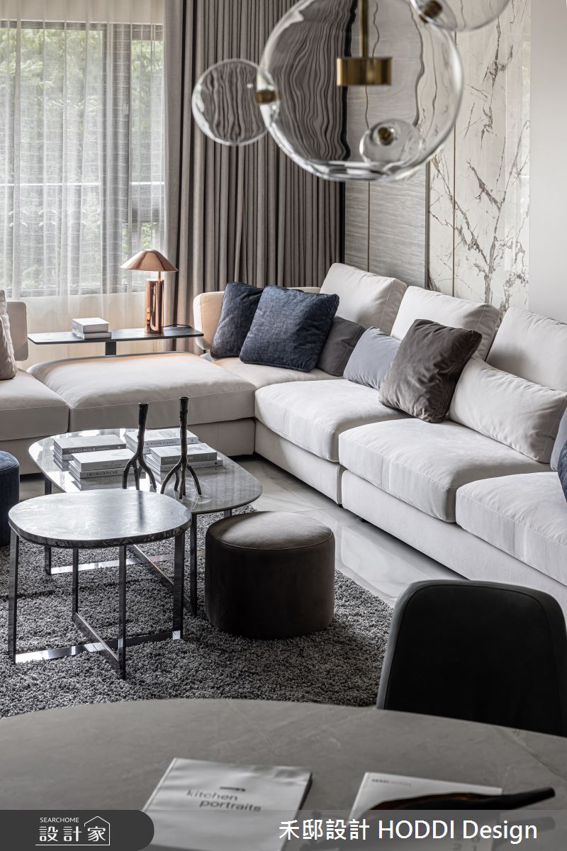 70坪新成屋(5年以下)＿現代風客廳案例圖片＿禾邸設計 HODDI Design＿禾邸_20之2