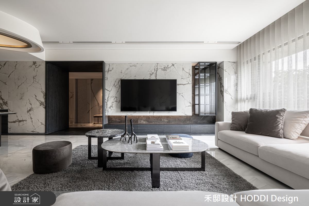 70坪新成屋(5年以下)＿現代風客廳案例圖片＿禾邸設計 HODDI Design＿禾邸_20之6