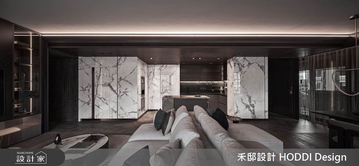 65坪毛胚屋＿現代風客廳廚房中島案例圖片＿禾邸設計 HODDI Design＿禾邸_23之8