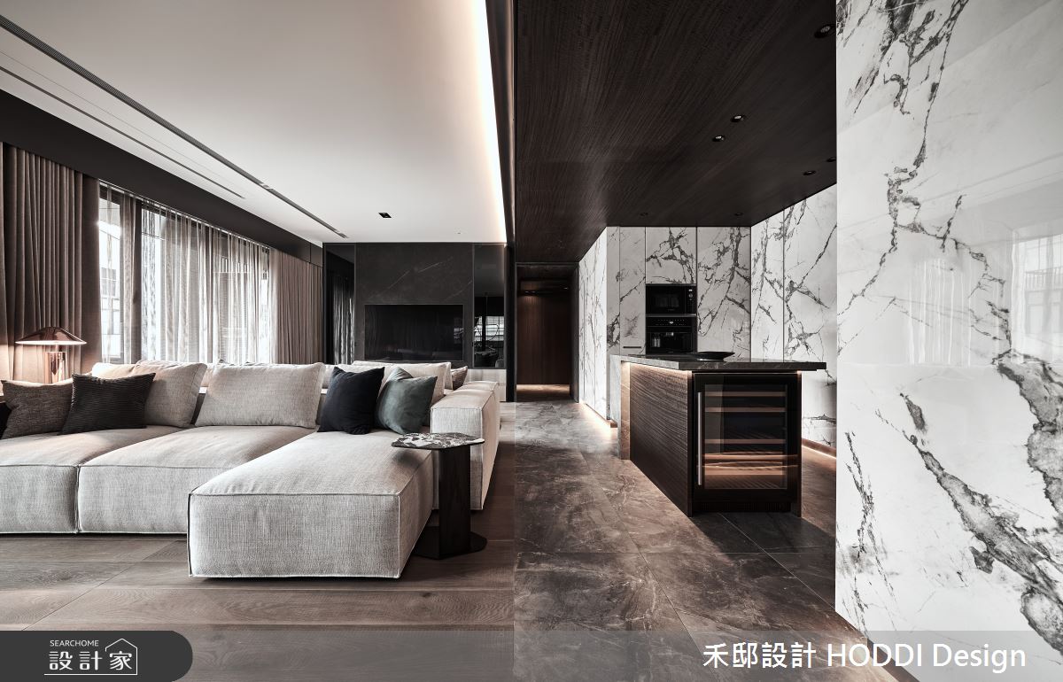 65坪毛胚屋＿現代風客廳中島案例圖片＿禾邸設計 HODDI Design＿禾邸_23之7