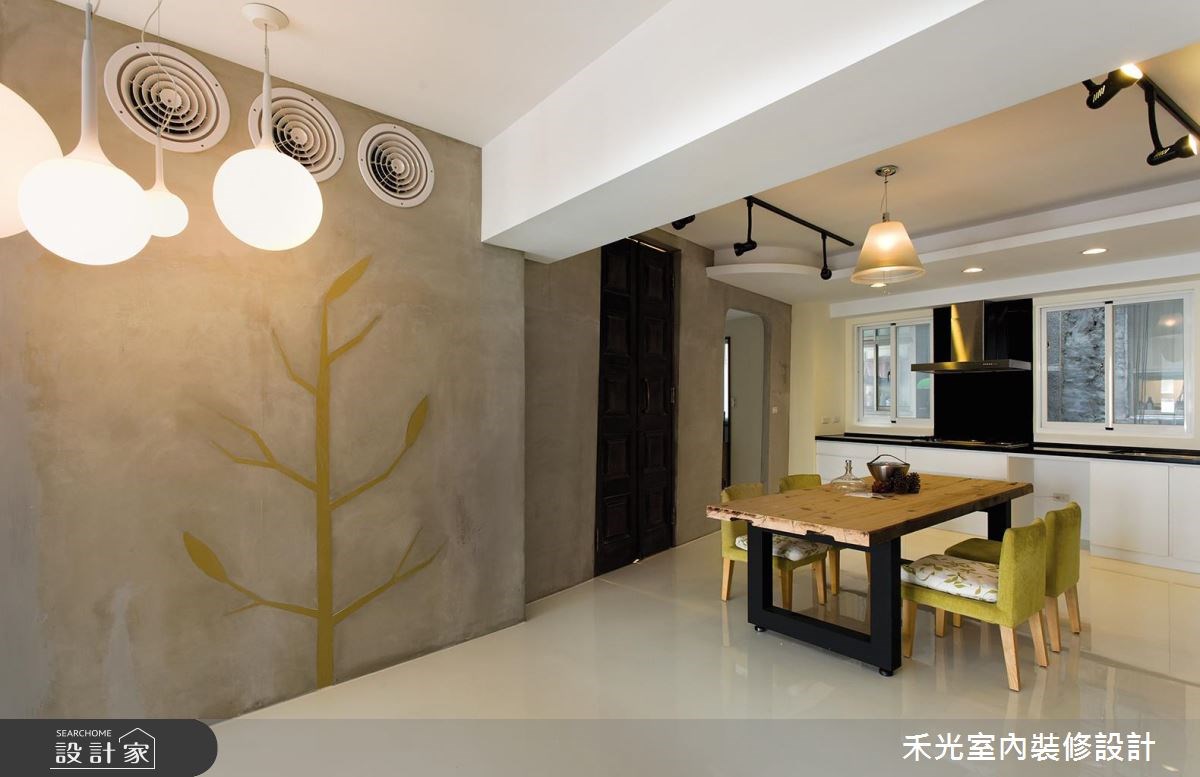 46坪老屋(16~30年)＿混搭風案例圖片＿禾光室內裝修設計有限公司＿禾光_THE WALL之23