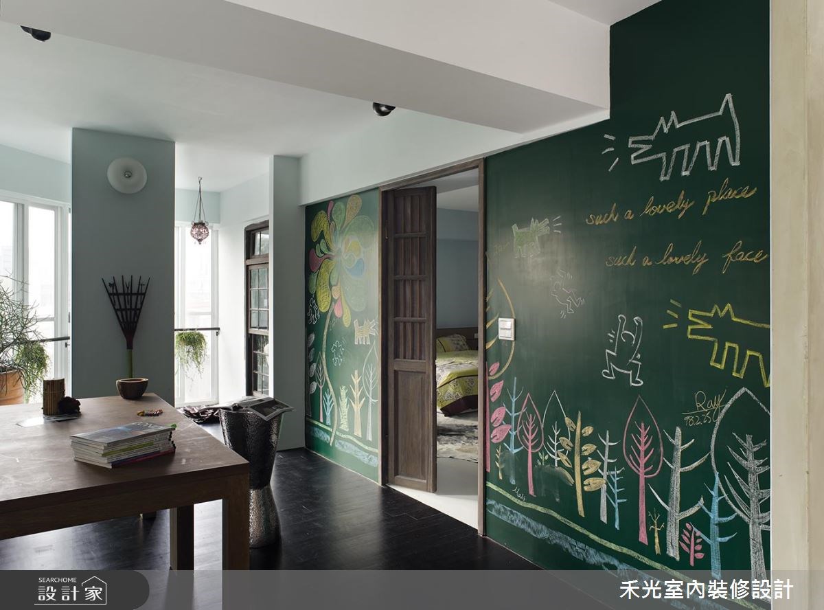 46坪老屋(16~30年)＿混搭風案例圖片＿禾光室內裝修設計有限公司＿禾光_THE WALL之12