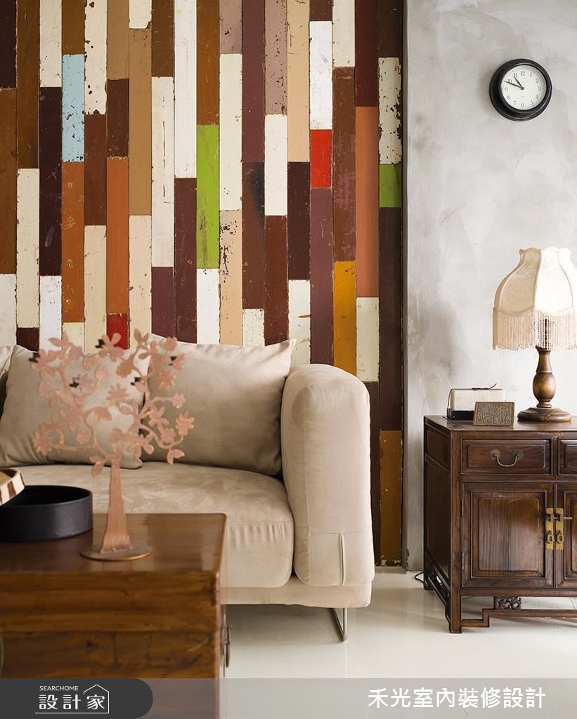 46坪老屋(16~30年)＿混搭風案例圖片＿禾光室內裝修設計有限公司＿禾光_THE WALL之3