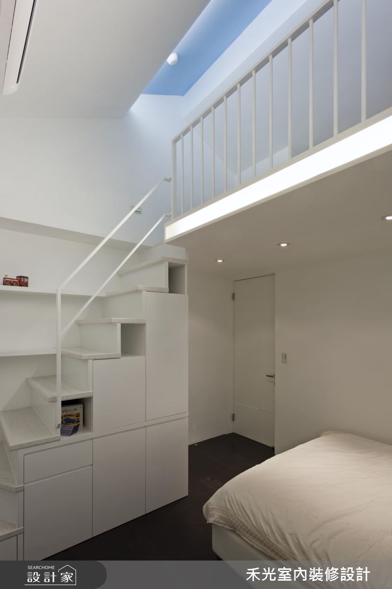 45坪新成屋(5年以下)＿奢華風案例圖片＿禾光室內裝修設計有限公司＿禾光_黑白精品‧極致混搭之22