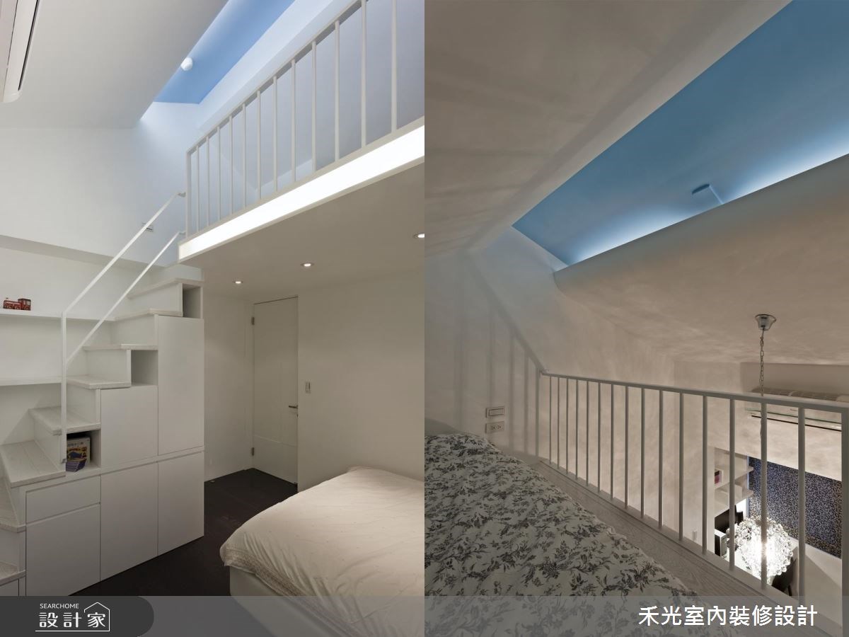 45坪新成屋(5年以下)＿奢華風案例圖片＿禾光室內裝修設計有限公司＿禾光_黑白精品‧極致混搭之29