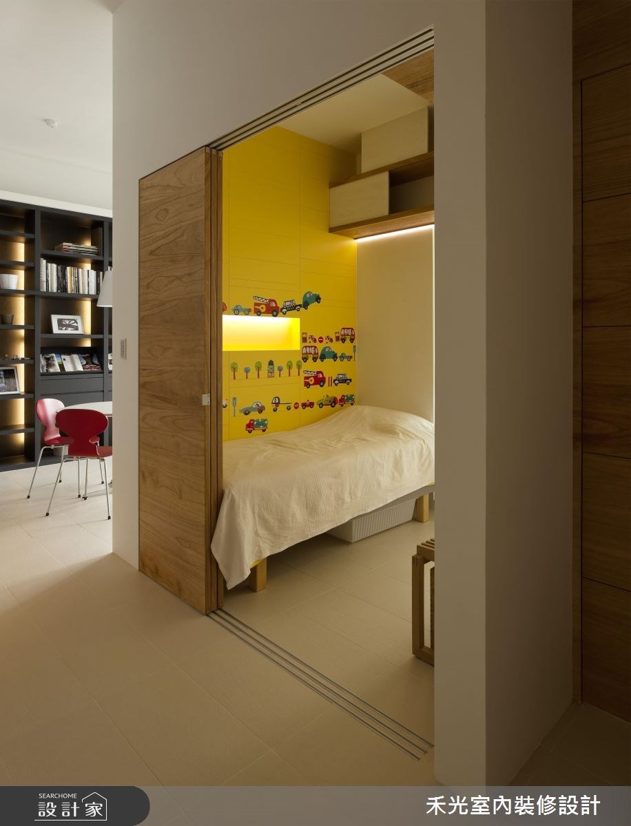 17坪新成屋(5年以下)＿簡約風案例圖片＿禾光室內裝修設計有限公司＿禾光_私人圖書館之10