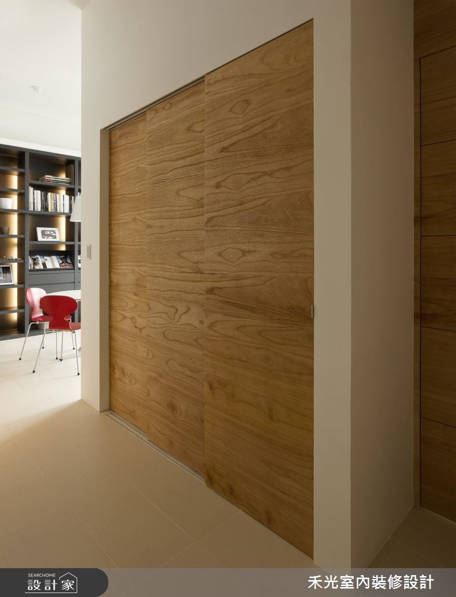 17坪新成屋(5年以下)＿簡約風案例圖片＿禾光室內裝修設計有限公司＿禾光_私人圖書館之9